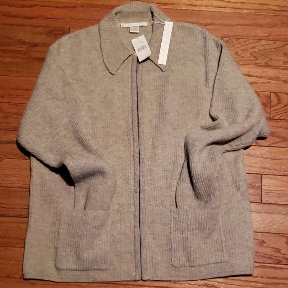 Perry Ellis Mens Zip up Sweater